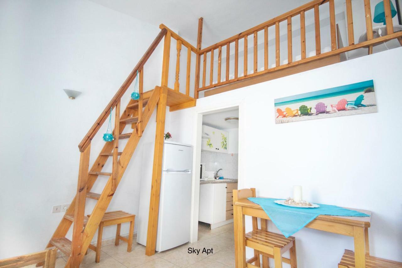 Aello Sea-Seafront Apartments Skala Fourkas Bagian luar foto