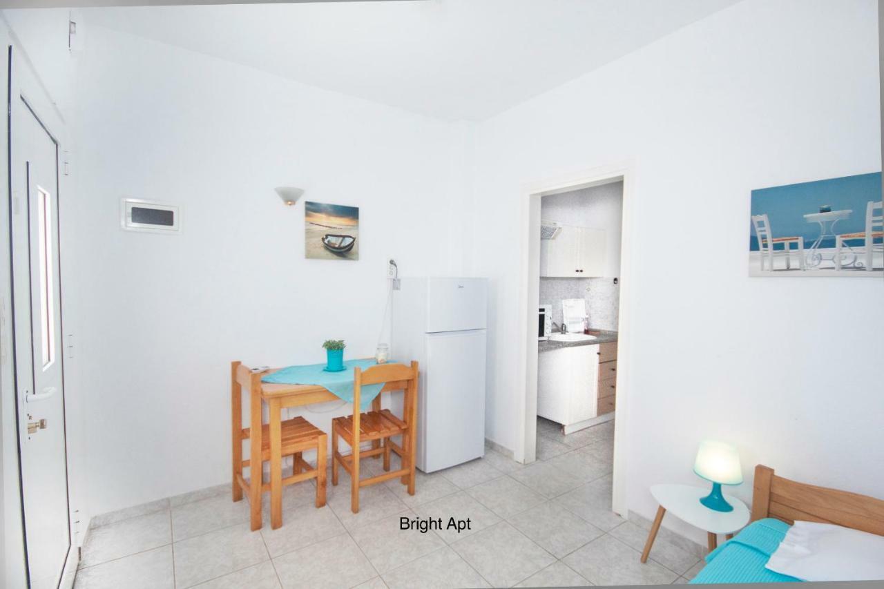 Aello Sea-Seafront Apartments Skala Fourkas Bagian luar foto
