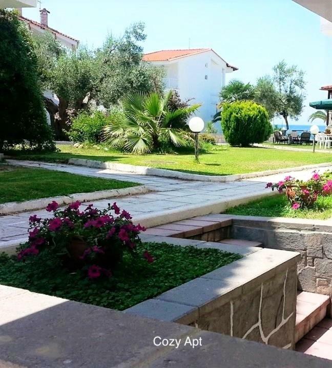 Aello Sea-Seafront Apartments Skala Fourkas Bagian luar foto